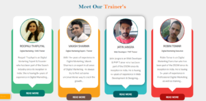 DSOM (Dehradun school of digital marketing) trainers