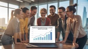 Employment Generated Content More Trust