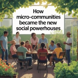 How micro- communities became the new social powerhouses